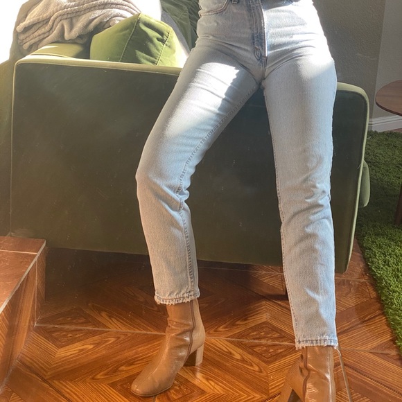 🚫SOLD🚫 Levi’s jeans 512 high waisted re/done 25 - Picture 5 of 6